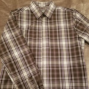 Men's express long sleeve dress shirt
